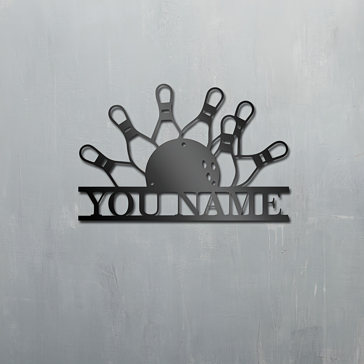 Customizable Bowling Metal , 1pc Personalized 3d Bowling , Metal Hanging Decor, For Bowling , Metal Orientation - , -free Use
Customizable Bowling Metal , 1pc Personalized 3d Bowling , Metal Hanging Decor, For Bowling , Metal Orientation - , -free Use