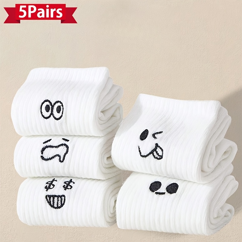5pcs Men' Cartoon Ankle Socks | Soft, Breathable & Comfortable | Trendy | Polyester & Spandex | Casual Wear - Spring/summer/fall, Socks | Design Socks | Soft Texture Socks, Cute Socks
5pcs Men' Cartoon Ankle Socks | Soft, Breathable & Comfortable | Trendy | Polyester & Spandex | Casual Wear - Spring/summer/fall, Socks | Design Socks | Soft Texture Socks, Cute Socks