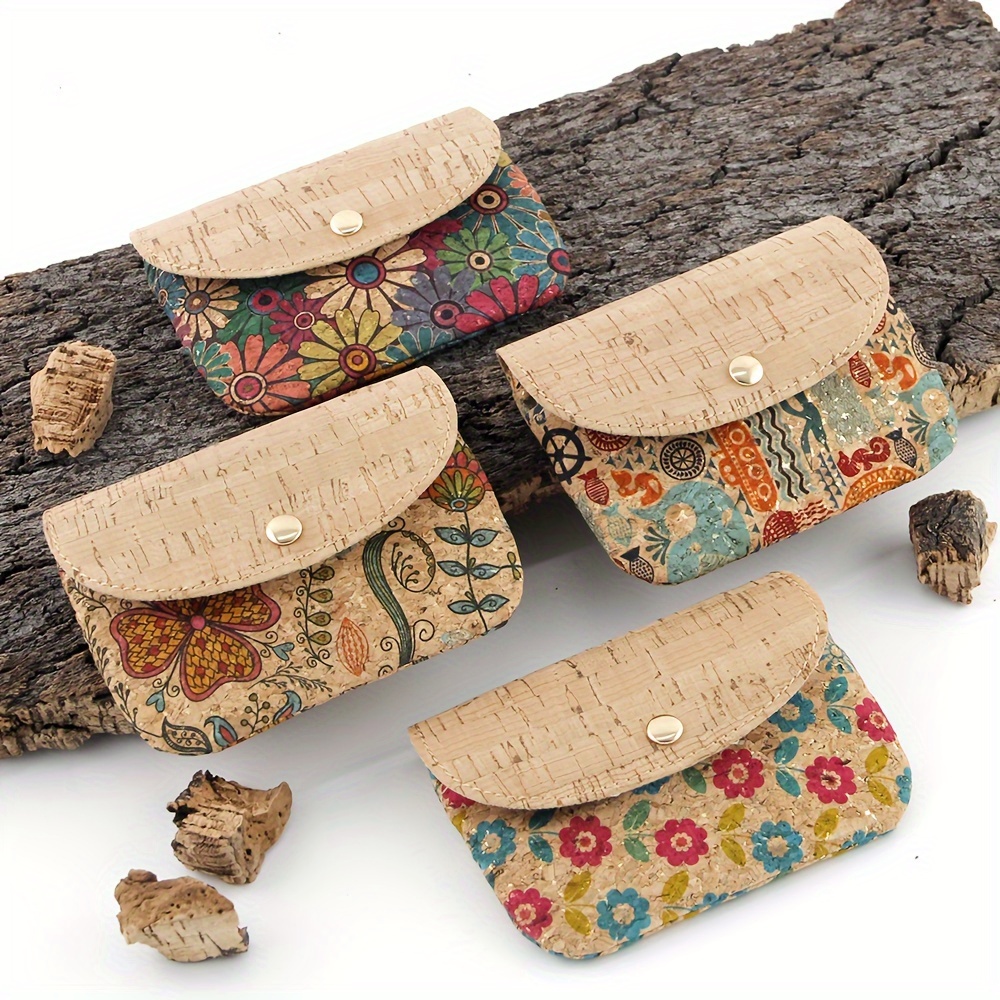 Mini Vintage Floral Printed Wallet, Pu Coin Purse With Snap Closure, Multifunctional Key And Coin Pouch
Mini Vintage Floral Printed Wallet, Pu Coin Purse With Snap Closure, Multifunctional Key And Coin Pouch