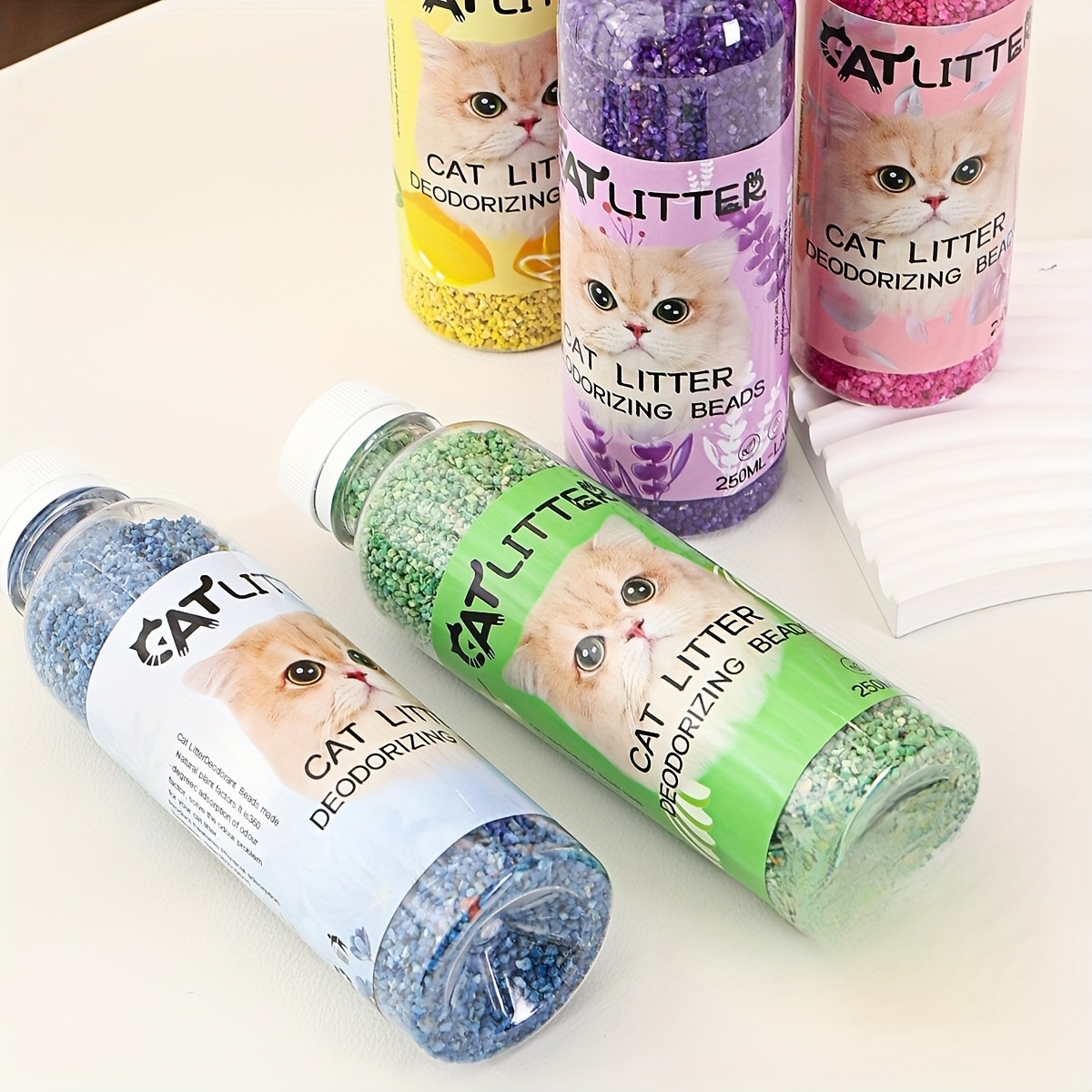 1 Bottle Cat Litter Deodorizing Beads - Natural Plant-based Activated Carbon , Odor Eliminator, For Cat Litter Box, Pet Clean And Fragrant, Suitable For Cats
1 Bottle Cat Litter Deodorizing Beads - Natural Plant-based Activated Carbon , Odor Eliminator, For Cat Litter Box, Pet Clean And Fragrant, Suitable For Cats