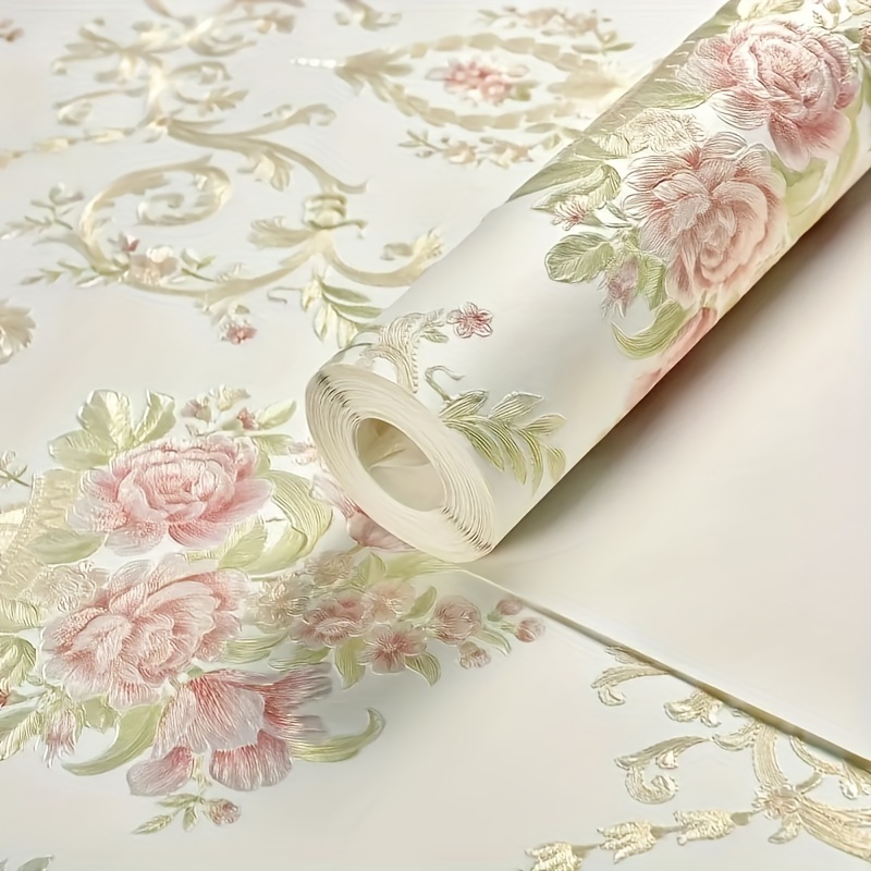 European-inspired 3d Floral Self-adhesive Wallpaper - Thick, Easy Match For Bedroom, Living Room & Tv Background Decor
European-inspired 3d Floral Self-adhesive Wallpaper - Thick, Easy Match For Bedroom, Living Room & Tv Background Decor