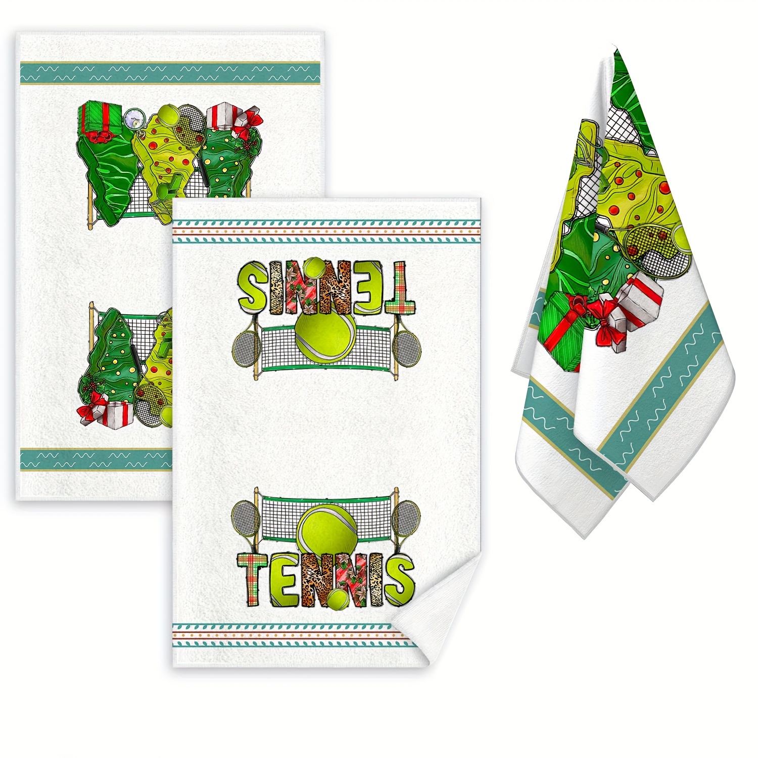 2pcs Christmas Tree Tennis Ball Hand Towels Kitchen Towels, Kitchen Decorative Dish Towels, Absorbent Tea Towels, Fall Decorations Tea Towel Hand Towel, Housewarming Gifts
2pcs Christmas Tree Tennis Ball Hand Towels Kitchen Towels, Kitchen Decorative Dish Towels, Absorbent Tea Towels, Fall Decorations Tea Towel Hand Towel, Housewarming Gifts