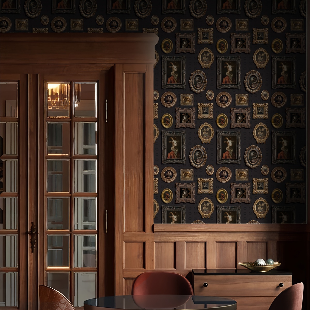 Elegant Frame Self-adhesive Wallpaper - Waterproof Pvc, Easy For Living Room, Bedroom, Kitchen Decor - Removable, Realistic Texture For Furniture & Color Enhancement, Bedroom Decor|vintage Aesthetic
Elegant Frame Self-adhesive Wallpaper - Waterproof Pvc, Easy For Living Room, Bedroom, Kitchen Decor - Removable, Realistic Texture For Furniture & Color Enhancement, Bedroom Decor|vintage Aesthetic