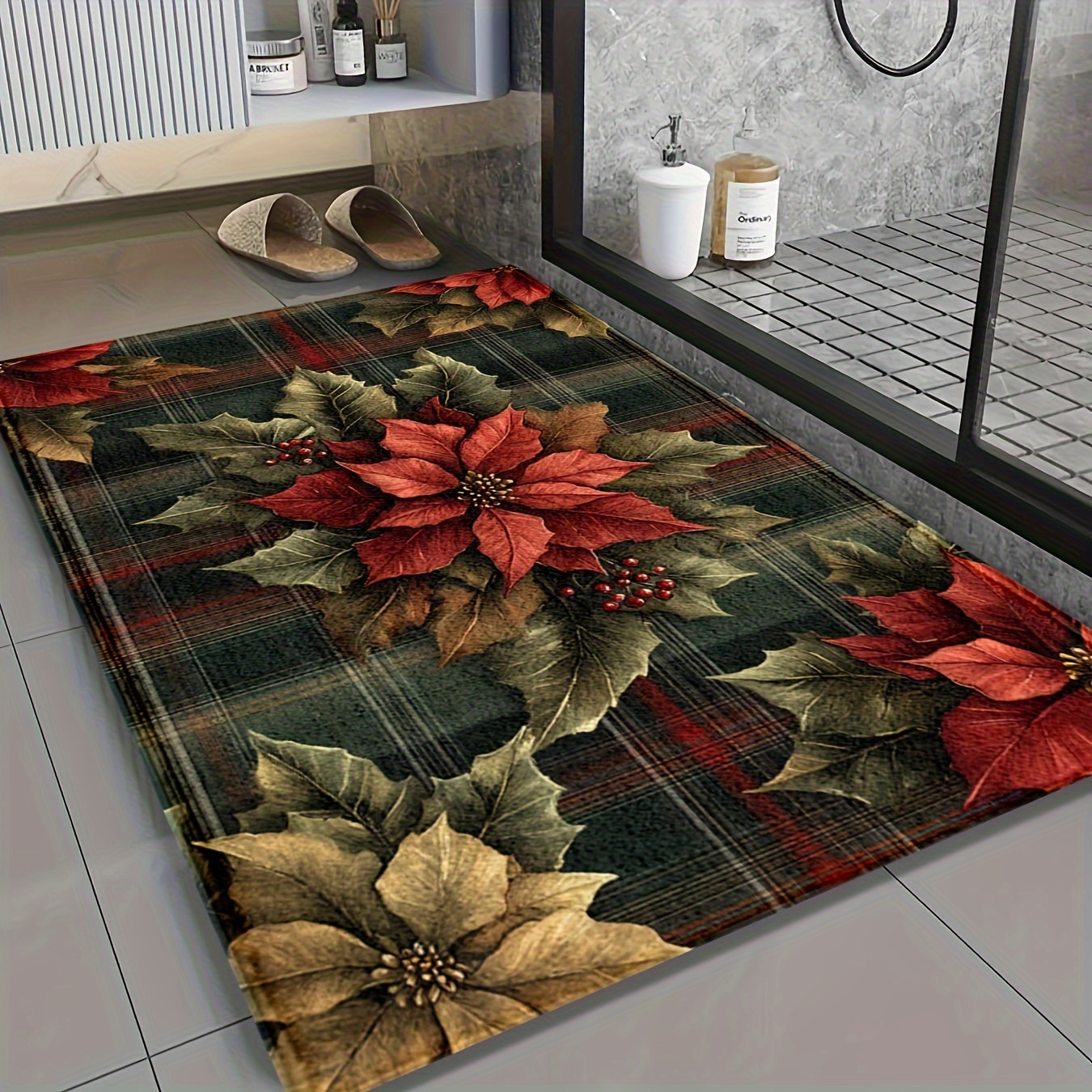 Christmas Bath Rug - , , -dry, Polyester Tpr Backing, Low , For Bathroom, , - Decor, -ready, Fluffy Decor Decoration
Christmas Bath Rug - , , -dry, Polyester Tpr Backing, Low , For Bathroom, , - Decor, -ready, Fluffy Decor Decoration