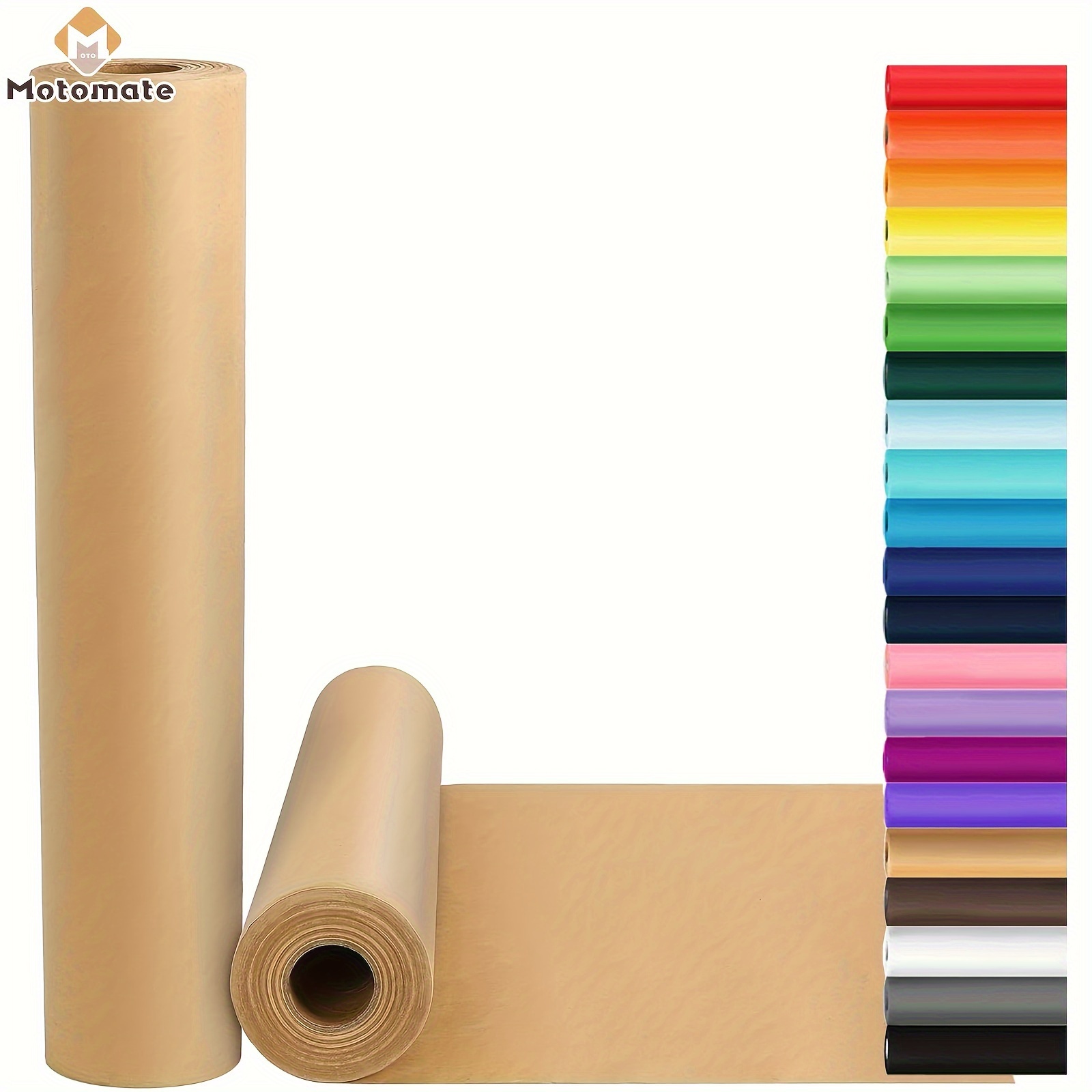 Christmas Wrapping Paper For Men Women, Brown Craft Paper, Paper 17.5"×600"(50'), Gift Wrapping Bulletin Board Arts & Crafts, Bouquet Flower Table Covering, Ideal For Wrapping Paper Cutter 70gsm
Christmas Wrapping Paper For Men Women, Brown Craft Paper, Paper 17.5"×600"(50'), Gift Wrapping Bulletin Board Arts & Crafts, Bouquet Flower Table Covering, Ideal For Wrapping Paper Cutter 70gsm