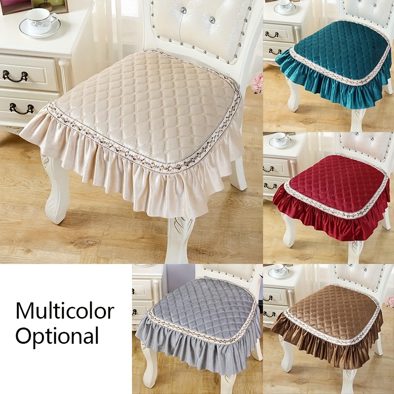 1pc Non-slip Dining Chair Cushion - , Washable Polyester Seat Pad For Kitchen & Restaurant Chairs
1pc Non-slip Dining Chair Cushion - , Washable Polyester Seat Pad For Kitchen & Restaurant Chairs