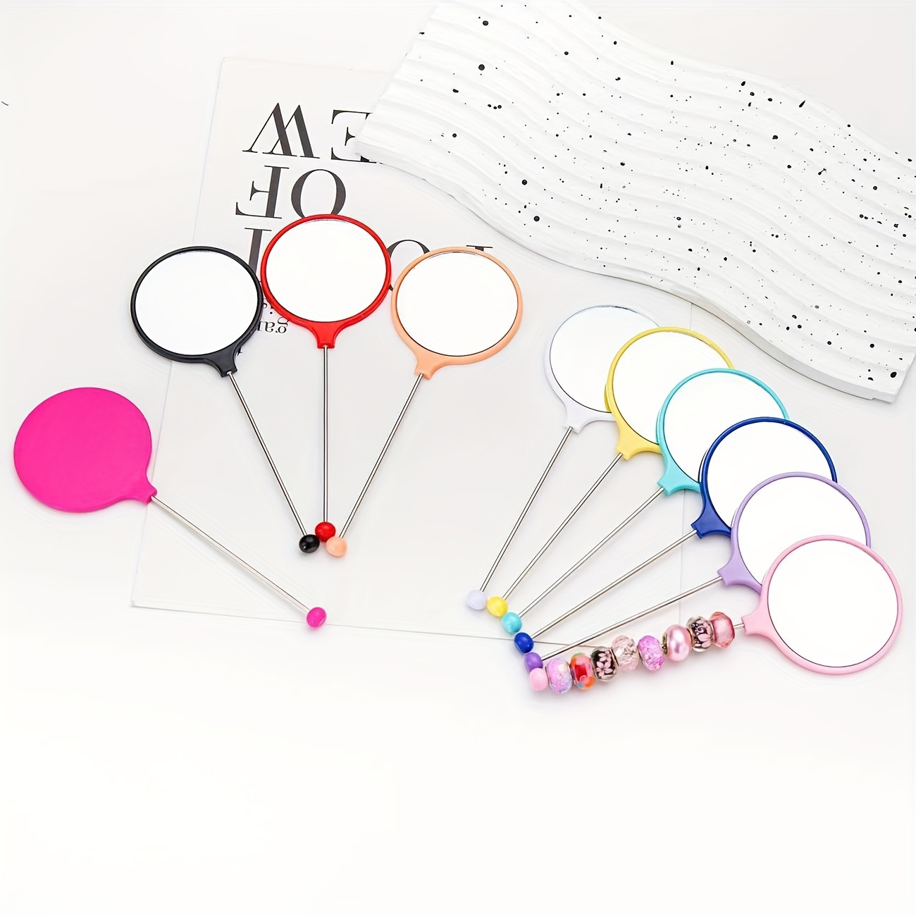 10- - Round Makeup Mirrors, , Portable Mirrors, Mountable, , Plastic Frame, Unscented, No /battery Needed
10- - Round Makeup Mirrors, , Portable Mirrors, Mountable, , Plastic Frame, Unscented, No /battery Needed