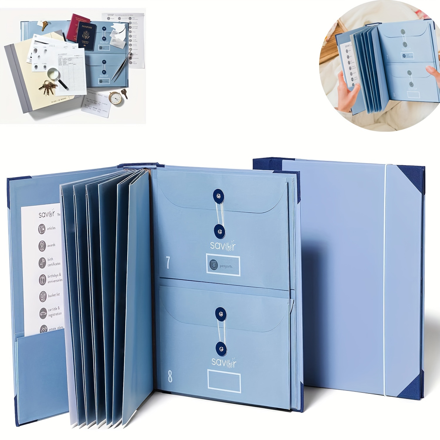 Organizer Folio, Folio Folders With Pockets, Folding File Organizer, Pocket Accordion Storage Binders, Certificates, , Anti-lost Binders
Organizer Folio, Folio Folders With Pockets, Folding File Organizer, Pocket Accordion Storage Binders, Certificates, , Anti-lost Binders
