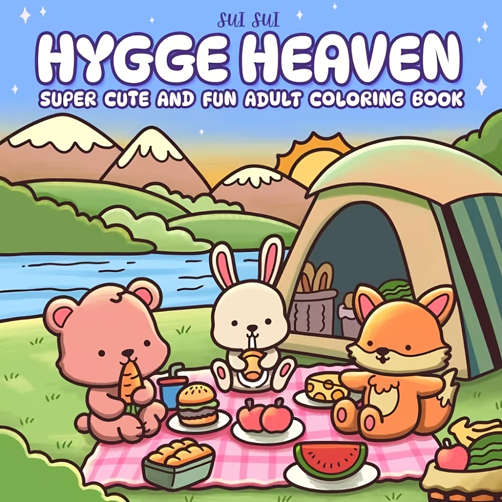 Heaven Adult Coloring Book - Adorable Animal Characters For Relax & Relaxation, Fun Drawing Supplies
Heaven Adult Coloring Book - Adorable Animal Characters For Relax & Relaxation, Fun Drawing Supplies