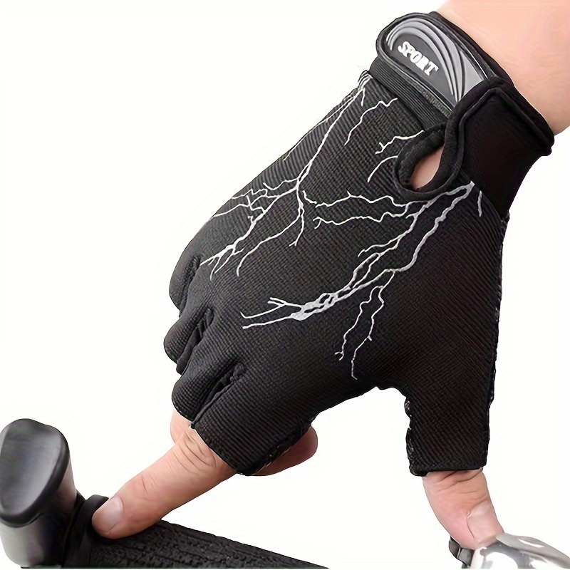 1 Pair Cycling Outdoor Non-slip Adjustable Quick-dry Breathable Gloves, Half-finger Sports Gym Gloves With Shock-absorbing Pads, For Men Women
1 Pair Cycling Outdoor Non-slip Adjustable Quick-dry Breathable Gloves, Half-finger Sports Gym Gloves With Shock-absorbing Pads, For Men Women