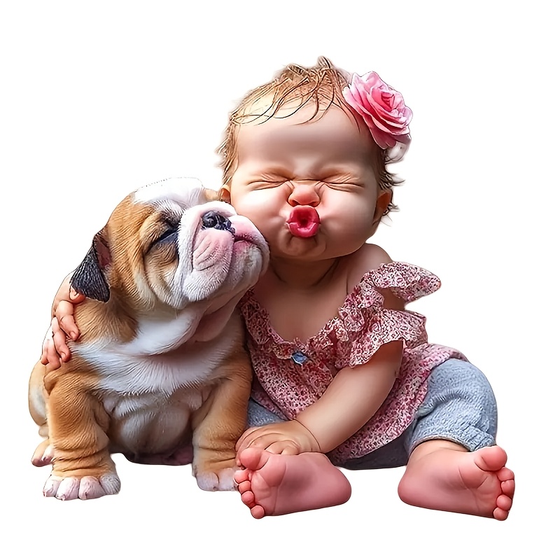 Girl And Dog Car Sticker - Pvc, Vehicles, Laptops, Walls & More - Cute & Cartoon , Dog Stickers
Girl And Dog Car Sticker - Pvc, Vehicles, Laptops, Walls & More - Cute & Cartoon , Dog Stickers