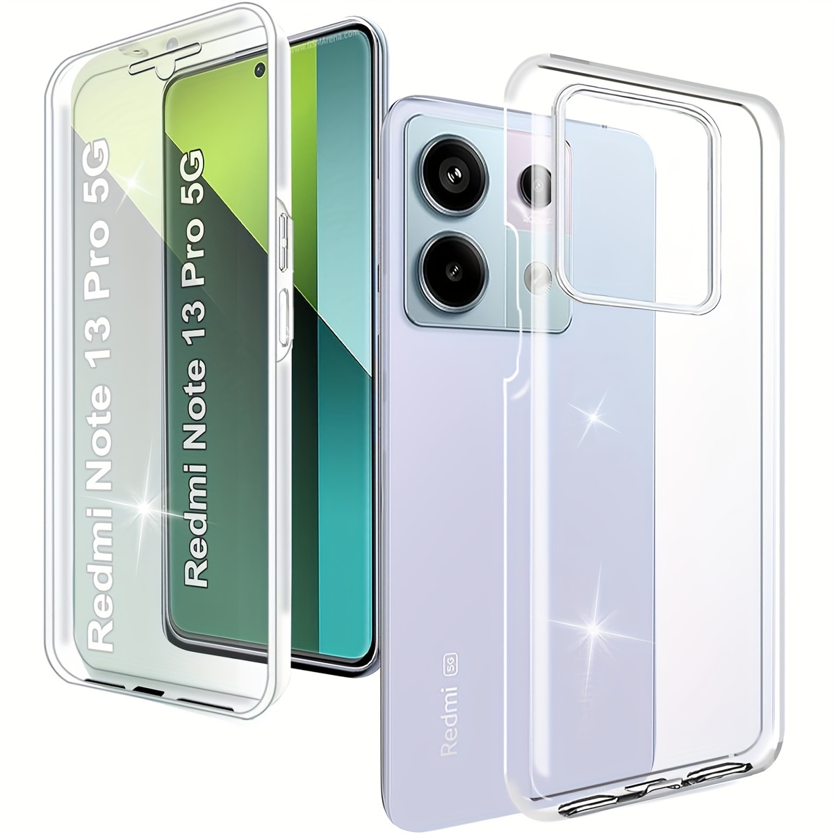 360° Full Body Protection Case For Xiaomi Series - Retro Shockproof Dual-sided Cover, Soft Tpu Front & Hard Pc Back, No Glass Film Needed - Drop Tested At 6.6 Feet
360° Full Body Protection Case For Xiaomi Series - Retro Shockproof Dual-sided Cover, Soft Tpu Front & Hard Pc Back, No Glass Film Needed - Drop Tested At 6.6 Feet