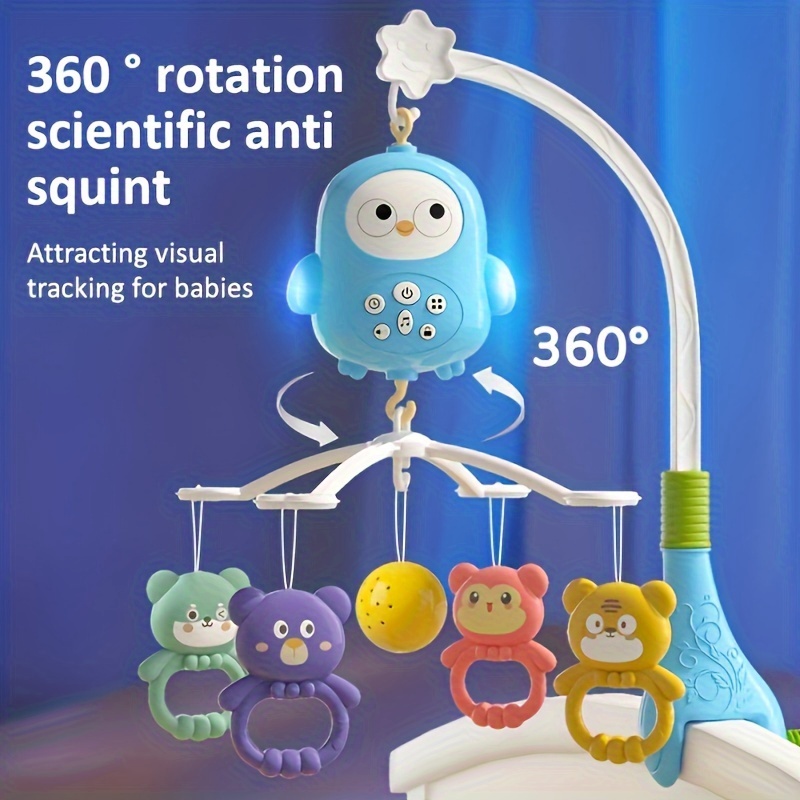 Baby Sleep Music Bedbell Toy Cute Rotating Bedbell Cartoon Animal Shape And Shu slow Rattle - Modern Suspension Mobile Game Time And Sleep
Baby Sleep Music Bedbell Toy Cute Rotating Bedbell Cartoon Animal Shape And Shu slow Rattle - Modern Suspension Mobile Game Time And Sleep