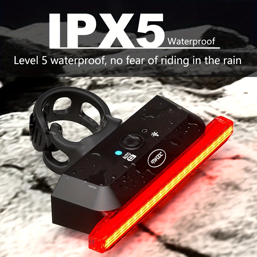 Twooc Led Bike Tail Light, With Smart Brake Sensing - 6 Modes Usb Rechargeable Bicycle Flashlight, Waterproof Safety Taillight
Twooc Led Bike Tail Light, With Smart Brake Sensing - 6 Modes Usb Rechargeable Bicycle Flashlight, Waterproof Safety Taillight