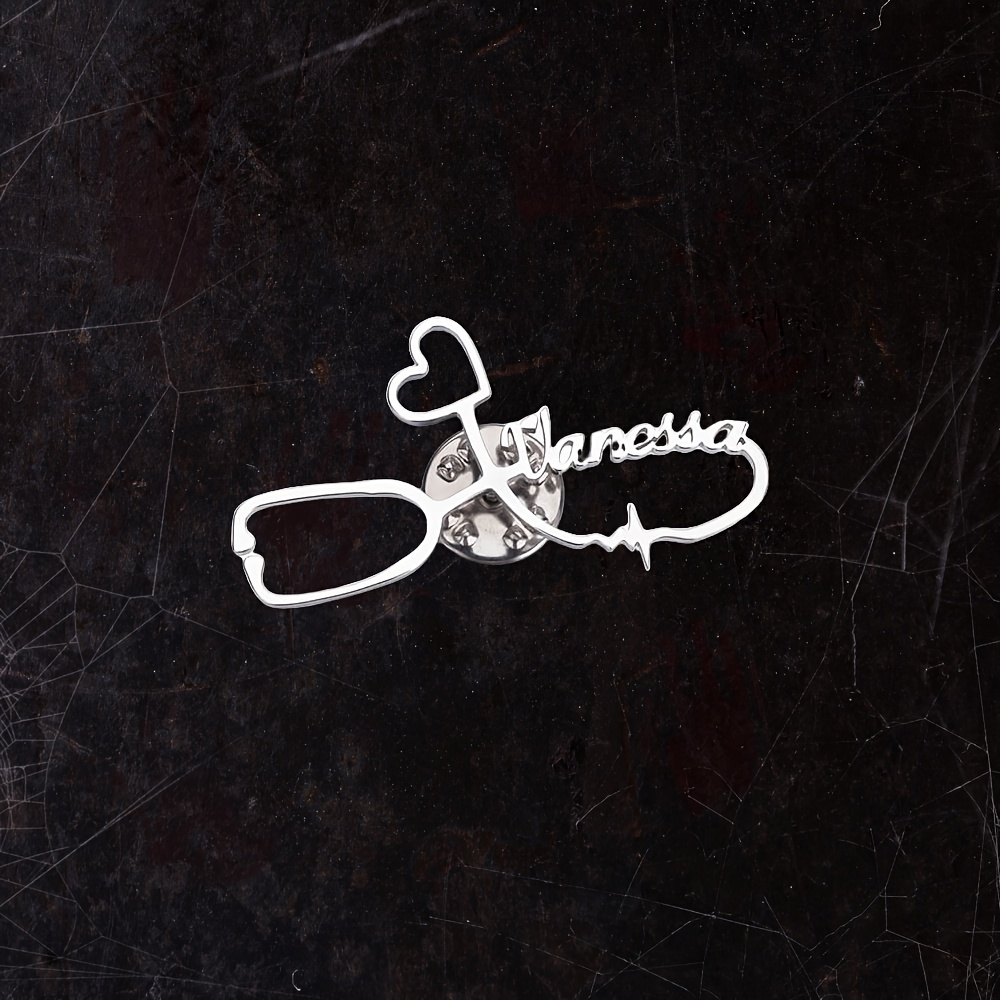 Engraved Steel Stethoscope Brooch - The For Nurses And Doctors, A For Men And Women In A Vintage , For Everyday Or
Engraved Steel Stethoscope Brooch - The For Nurses And Doctors, A For Men And Women In A Vintage , For Everyday Or