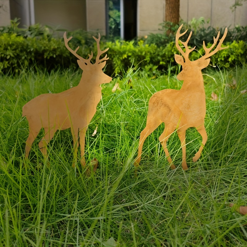 2- Rustic Metal Stakes, 3d Decor, Christmas Lawn & Ornaments, No Needed, Theme, -mounted
2- Rustic Metal Stakes, 3d Decor, Christmas Lawn & Ornaments, No Needed, Theme, -mounted
