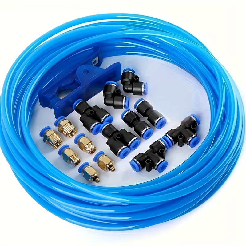 1 Set Tubing Kit - 10m (32.8ft) Polyurethane Air Hose Universal - Adapters, Metal & Pvc , , -, No Required
1 Set Tubing Kit - 10m (32.8ft) Polyurethane Air Hose Universal - Adapters, Metal & Pvc , , -, No Required