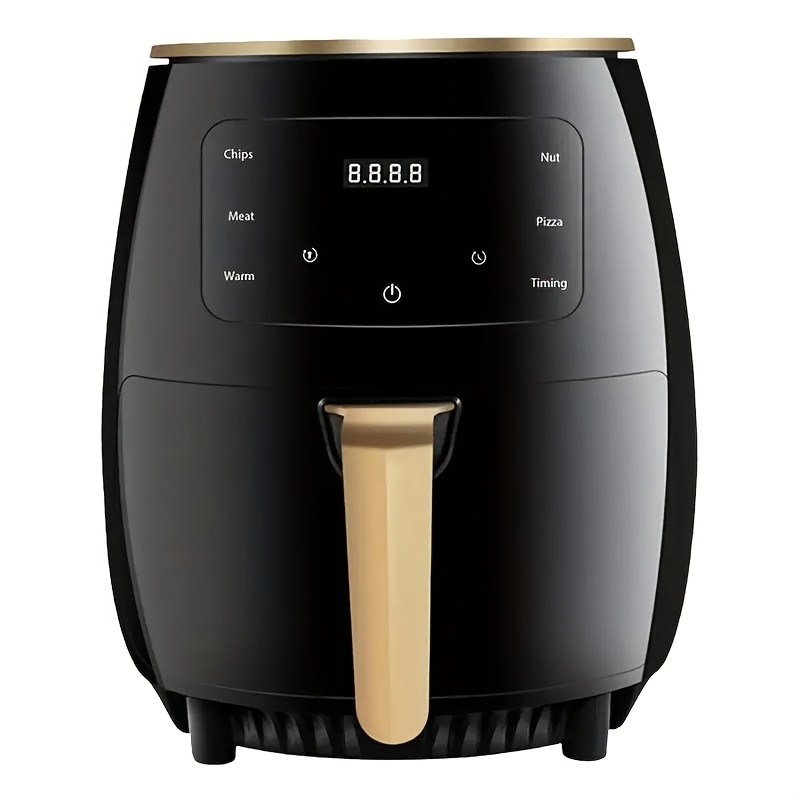 1 Piece 4.5l Air Fryer, For Healthy Eatingsuitable For , , . Omni-directional Turbo Circulation Mode, 900 Watts Of Power, Uniform Technology
1 Piece 4.5l Air Fryer, For Healthy Eatingsuitable For , , . Omni-directional Turbo Circulation Mode, 900 Watts Of Power, Uniform Technology