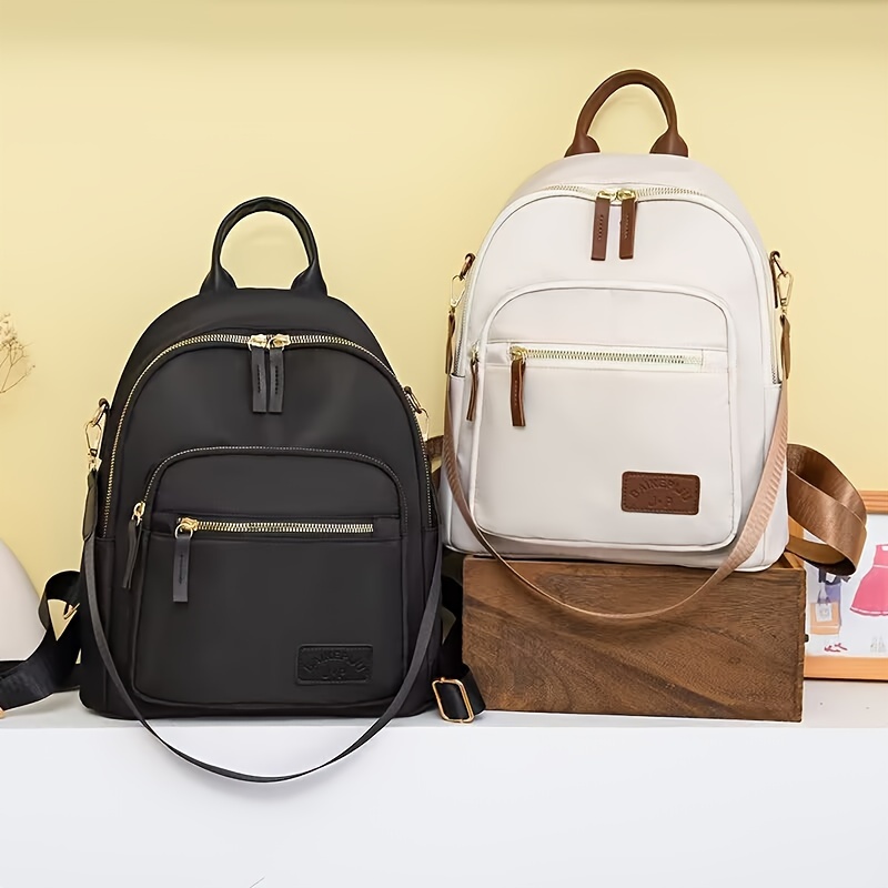 2024 Fashion Nylon Women's Casual Backpack - Solid Color, Adjustable Strap, Zipper Closure, Polyester Lined, No Pattern, Lightweight Large Capacity Laptop Commuter Bag
2024 Fashion Nylon Women's Casual Backpack - Solid Color, Adjustable Strap, Zipper Closure, Polyester Lined, No Pattern, Lightweight Large Capacity Laptop Commuter Bag