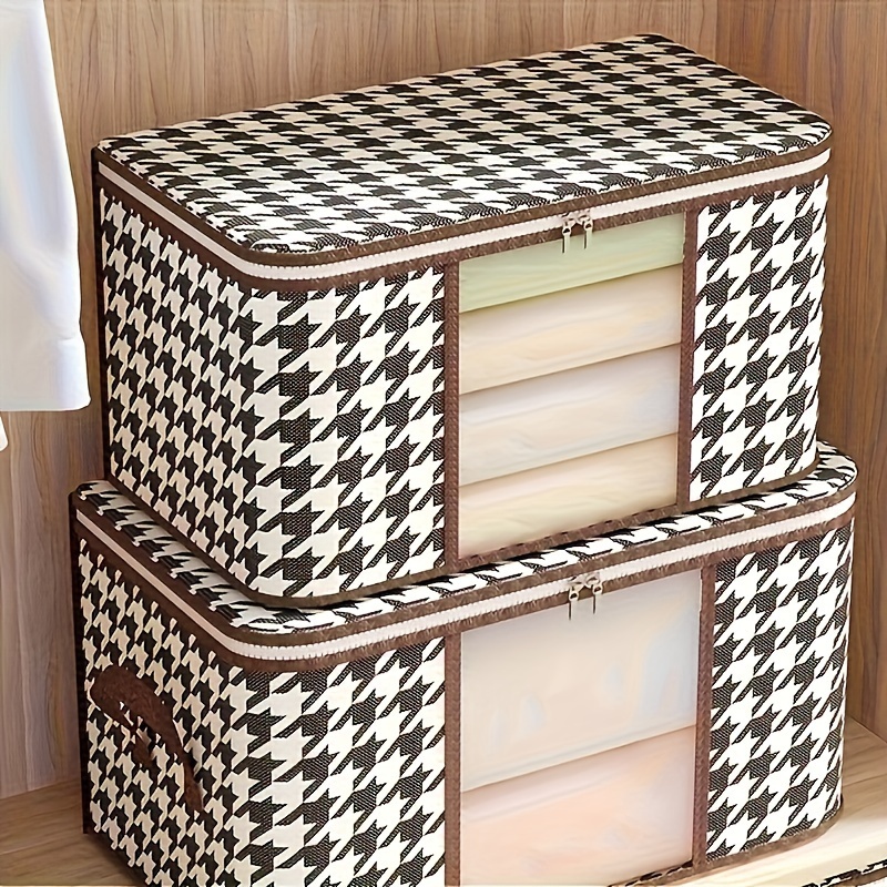 Chic Foldable Storage Bag With Handles - , Lightweight Closet Organizer For Quilts & Clothes, Storage For Clothes, Bedding Storage, Clothes Storage Bag
Chic Foldable Storage Bag With Handles - , Lightweight Closet Organizer For Quilts & Clothes, Storage For Clothes, Bedding Storage, Clothes Storage Bag