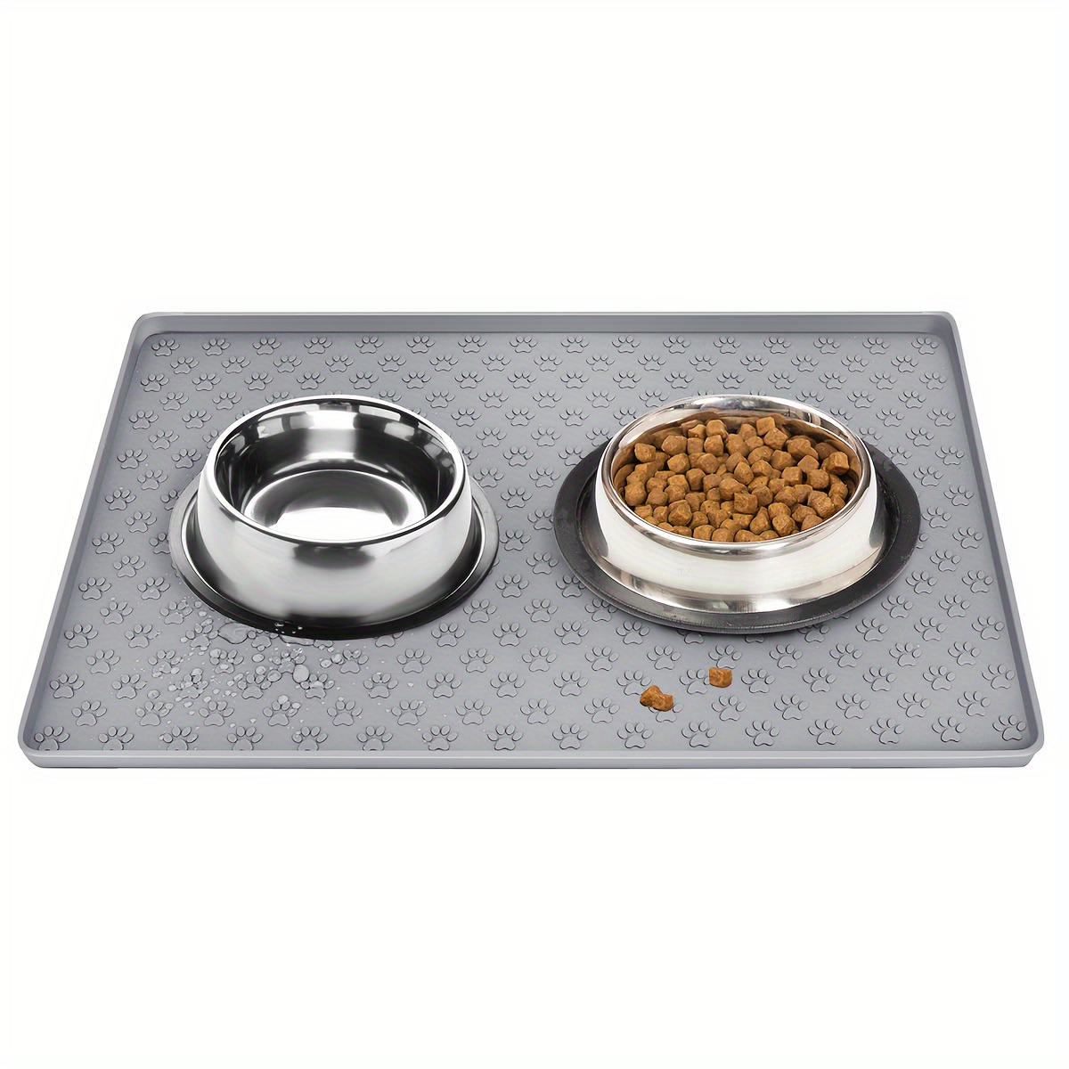 Silicone Paw Detail Pet Feeding Mat, Waterproof Dog Placemat, Easy To Clean Non-slip Anti-overflow Dog Bowl Mat Dog Floor Mat
Silicone Paw Detail Pet Feeding Mat, Waterproof Dog Placemat, Easy To Clean Non-slip Anti-overflow Dog Bowl Mat Dog Floor Mat