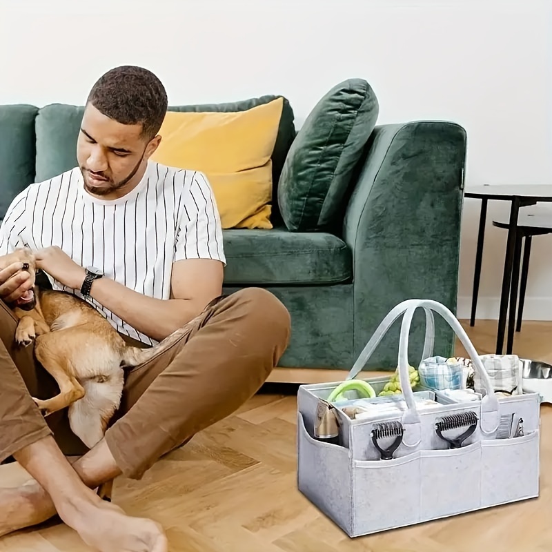 1pc Multifunctional Pet Grooming Bag For Dogs And Cats – Portable Large Capacity Travel Storage Organizer – Polyester Grey
1pc Multifunctional Pet Grooming Bag For Dogs And Cats – Portable Large Capacity Travel Storage Organizer – Polyester Grey