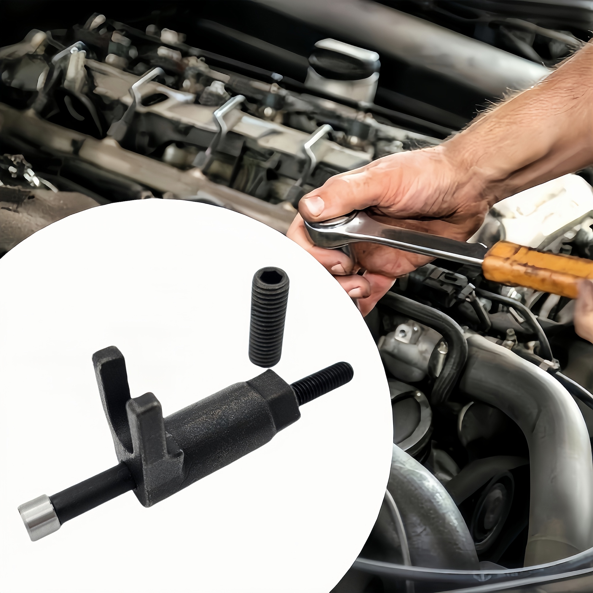 Diesel Injector Removal Tool, Long & Short Bolt Extractor, Uncharged Engine Repair Tool, No Battery Required, Compatible With Multiple Models
Diesel Injector Removal Tool, Long & Short Bolt Extractor, Uncharged Engine Repair Tool, No Battery Required, Compatible With Multiple Models