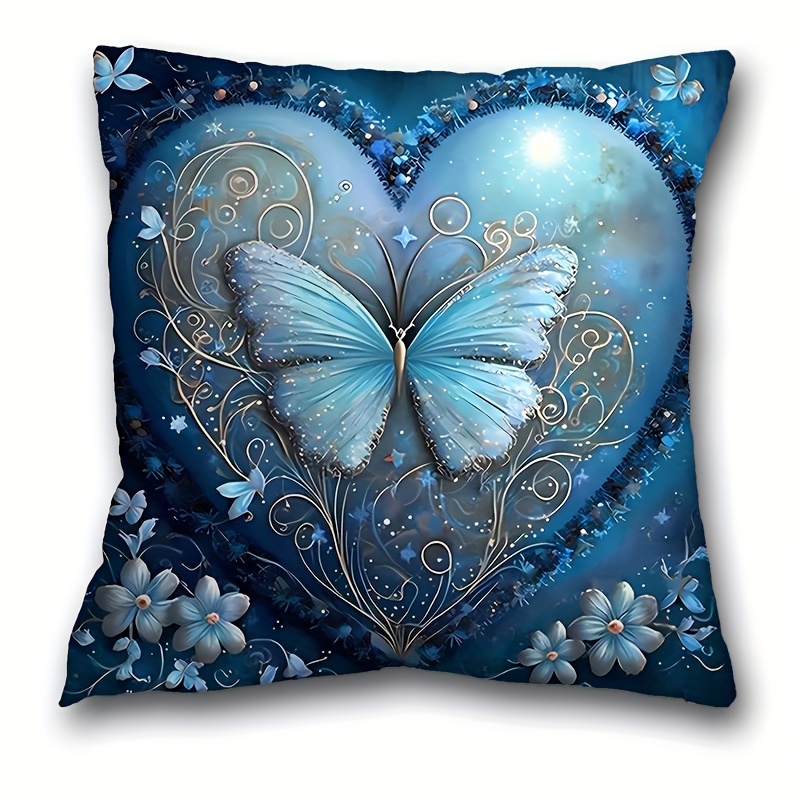 1pc, Butterfly Short Plush Throw Pillow (17.7 "x17.7"), Animal Themed Throw Pillow Case, Home Decor, Room Decor, Bedroom Decor, Architectural Collectible Accessories (excluding Pillow Core)
1pc, Butterfly Short Plush Throw Pillow (17.7 "x17.7"), Animal Themed Throw Pillow Case, Home Decor, Room Decor, Bedroom Decor, Architectural Collectible Accessories (excluding Pillow Core)