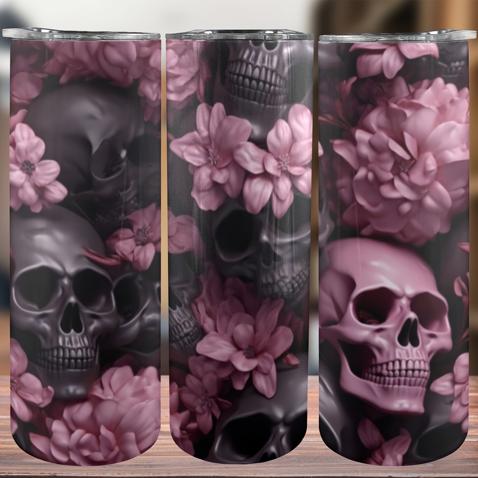 20oz Insulated Stainless Steel Tumbler With Lid And Straw - And Floral Design, 304 Stainless Steel Travel Water Bottle For Adults, Ideal For Outdoor And Travel Use - Valentine's Day Gift Idea
20oz Insulated Stainless Steel Tumbler With Lid And Straw - And Floral Design, 304 Stainless Steel Travel Water Bottle For Adults, Ideal For Outdoor And Travel Use - Valentine's Day Gift Idea