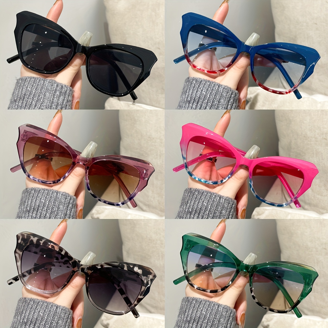 Retro Cat Eye For Women Leopard Color Block Fashion Gradient Lens Sun Shades For Vacation Beach Party
Retro Cat Eye For Women Leopard Color Block Fashion Gradient Lens Sun Shades For Vacation Beach Party