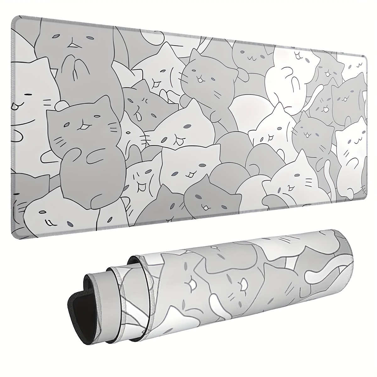 Joli Tapis de Souris Gris Kawaii Avec Motif Animal Et Plante, Accessoire Abstrait Pour Bureau, Grand Tapis de Table Pour Femmes
Joli Tapis de Souris Gris Kawaii Avec Motif Animal Et Plante, Accessoire Abstrait Pour Bureau, Grand Tapis de Table Pour Femmes