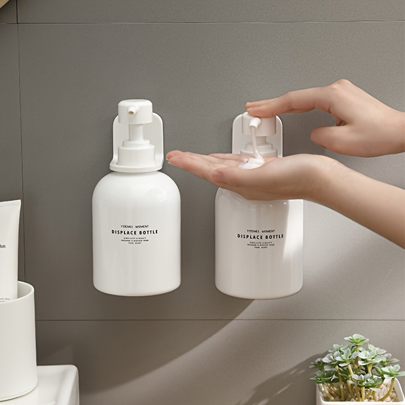1pc Adjustable Dispenser Bottle Holder, Wall Mounted Adhesive Shampoo Lotion Hand Soap Bottle Hanger, Bathroom Storage Rack
1pc Adjustable Dispenser Bottle Holder, Wall Mounted Adhesive Shampoo Lotion Hand Soap Bottle Hanger, Bathroom Storage Rack
