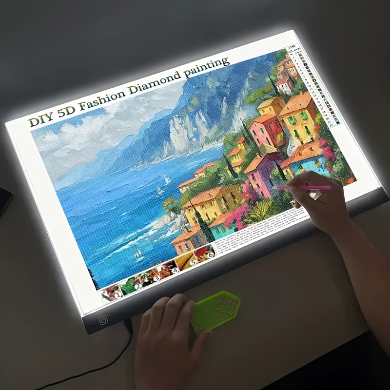 Large Size Led Light Board For Paint Kit, Usb Interface Light Board, Light Board Kit, Adjustable , With Adjustable Bracket And Diamond Drawing Tool
Large Size Led Light Board For Paint Kit, Usb Interface Light Board, Light Board Kit, Adjustable , With Adjustable Bracket And Diamond Drawing Tool