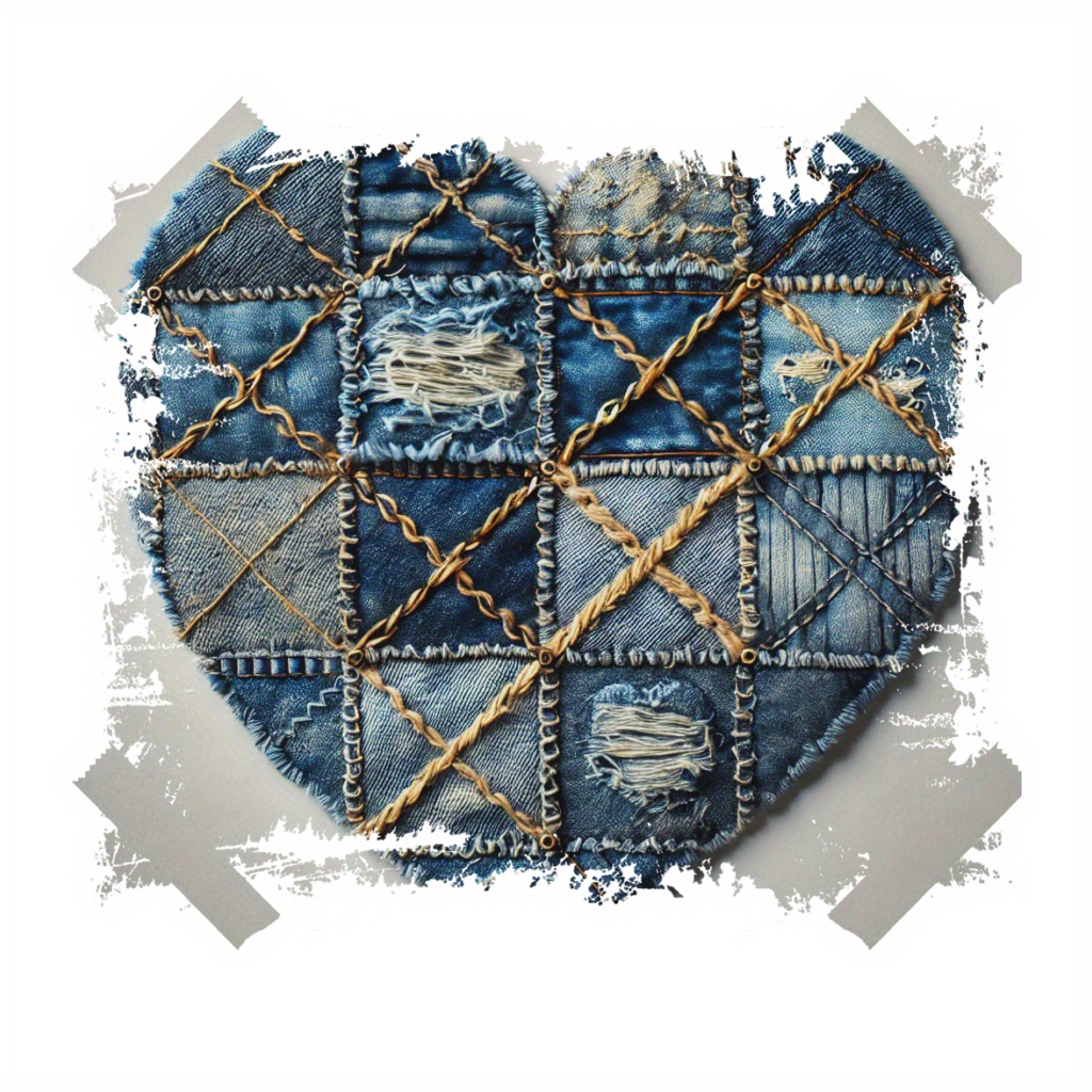 1 pièce de patch thermocollant en de cœur en denim pour la Saint-Valentin, autocollant en polyuréthane personnalisable pour T-shirts, sacs à dos, oreillers, décoration lavable et
1 pièce de patch thermocollant en de cœur en denim pour la Saint-Valentin, autocollant en polyuréthane personnalisable pour T-shirts, sacs à dos, oreillers, décoration lavable et
