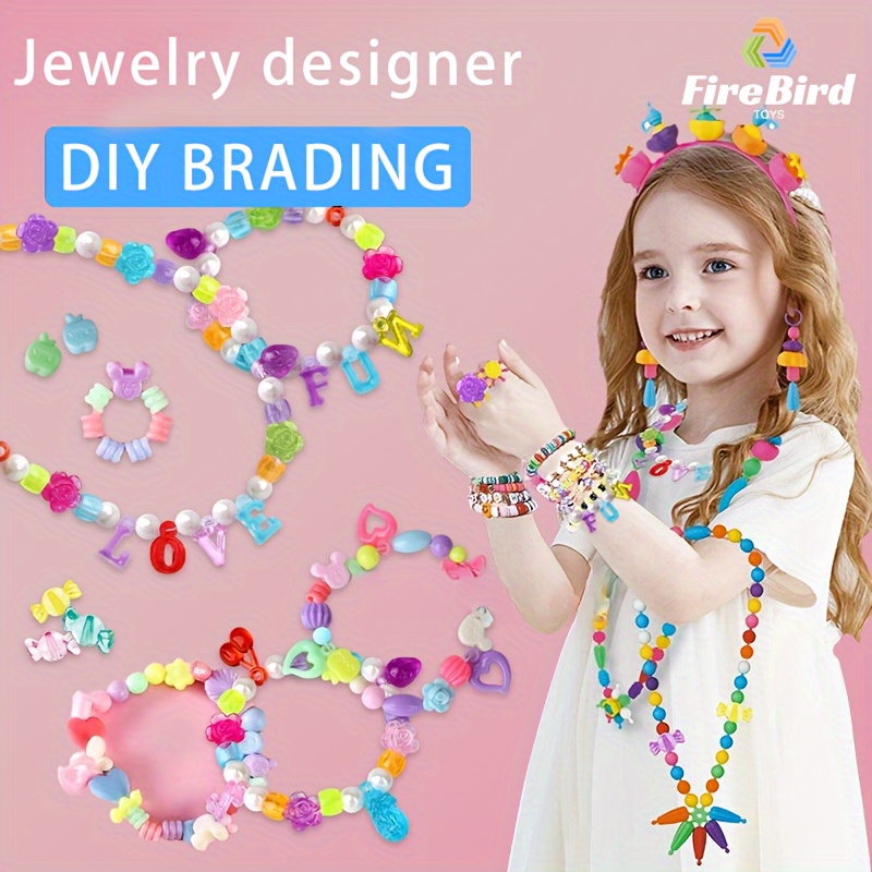 Girls Toy Marking Kit For Necklace Ring Bracelet Art Kids Crafts Birthday Fun Gifts Toys For 3, 4, 5, 6, 7, 8 Year Old Kids Girls Gifts
Girls Toy Marking Kit For Necklace Ring Bracelet Art Kids Crafts Birthday Fun Gifts Toys For 3, 4, 5, 6, 7, 8 Year Old Kids Girls Gifts
