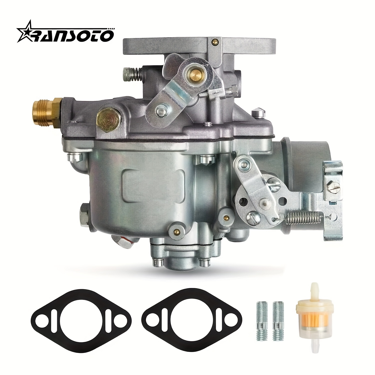 Ransoto New Carburetor Carb 1103-0004 Compatible With 1965-1974 Ford/new Tractor 3 Cyl R4100 R8553 C5ne9510c D3nn9510b E1nn9510ba
Ransoto New Carburetor Carb 1103-0004 Compatible With 1965-1974 Ford/new Tractor 3 Cyl R4100 R8553 C5ne9510c D3nn9510b E1nn9510ba