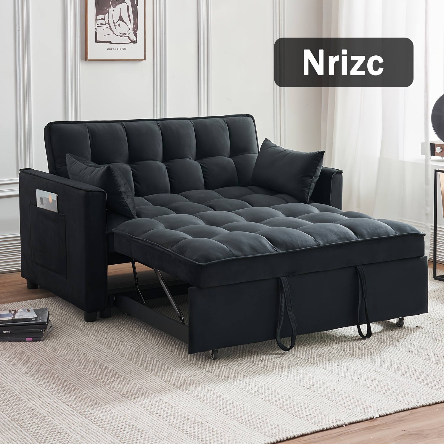 Sleeper Sofa Bed, 3 In 1 Sofa Bed Pull Out Couch Bed With Adjustable Backrest, Modern Sofa Room, Convertible Sofa Bed For Bedroom
Sleeper Sofa Bed, 3 In 1 Sofa Bed Pull Out Couch Bed With Adjustable Backrest, Modern Sofa Room, Convertible Sofa Bed For Bedroom