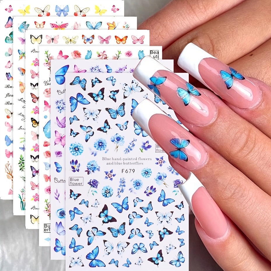 6pcs 3d & Floral Nail Art Stickers - Self-adhesive, /summer Decals For Diy Manicure, Hypoallergenic, Full Beauty
6pcs 3d & Floral Nail Art Stickers - Self-adhesive, /summer Decals For Diy Manicure, Hypoallergenic, Full Beauty