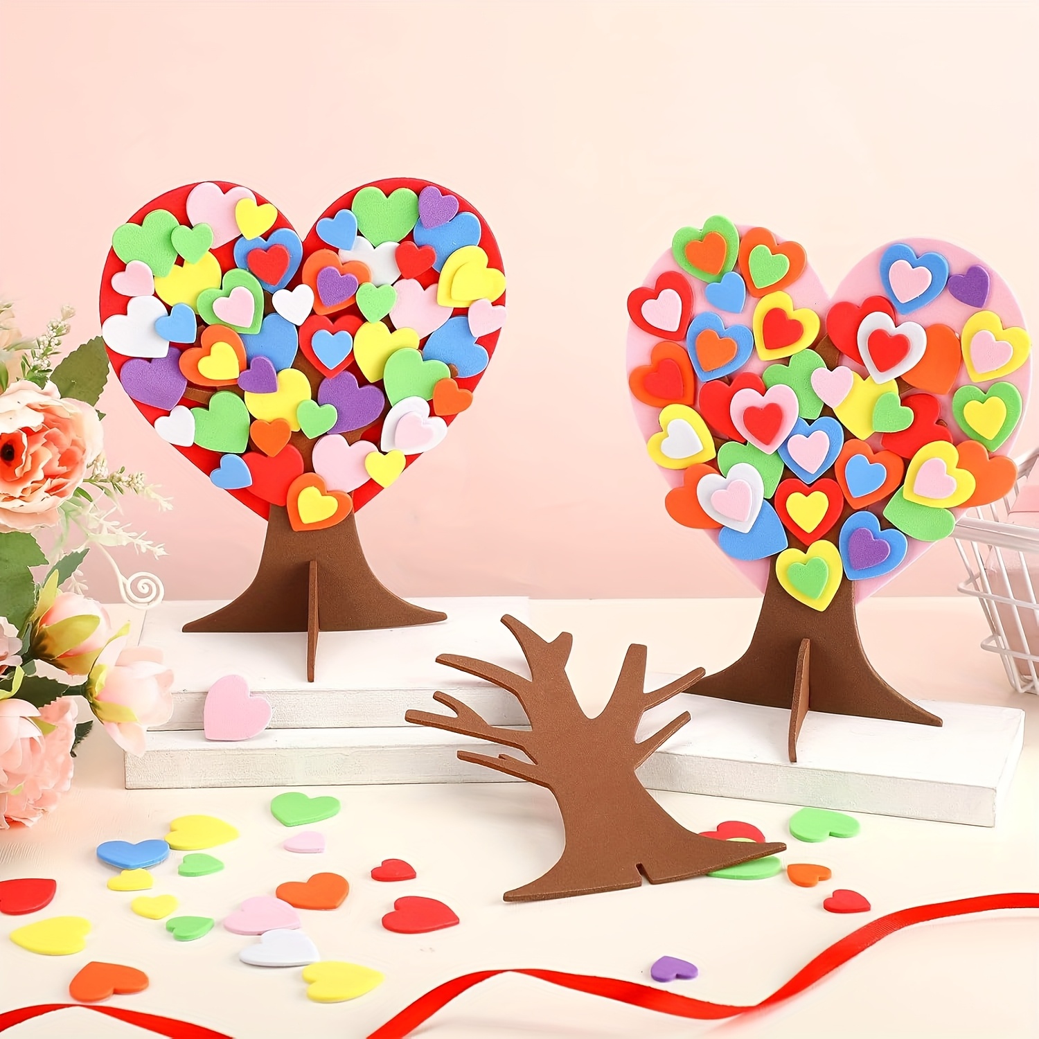 212pcs Set 3d Felt Sticker Craft Set Diy Valentine's Day Felt Self-adhesive Family Activity Art Valentine's Day Day ()
212pcs Set 3d Felt Sticker Craft Set Diy Valentine's Day Felt Self-adhesive Family Activity Art Valentine's Day Day ()