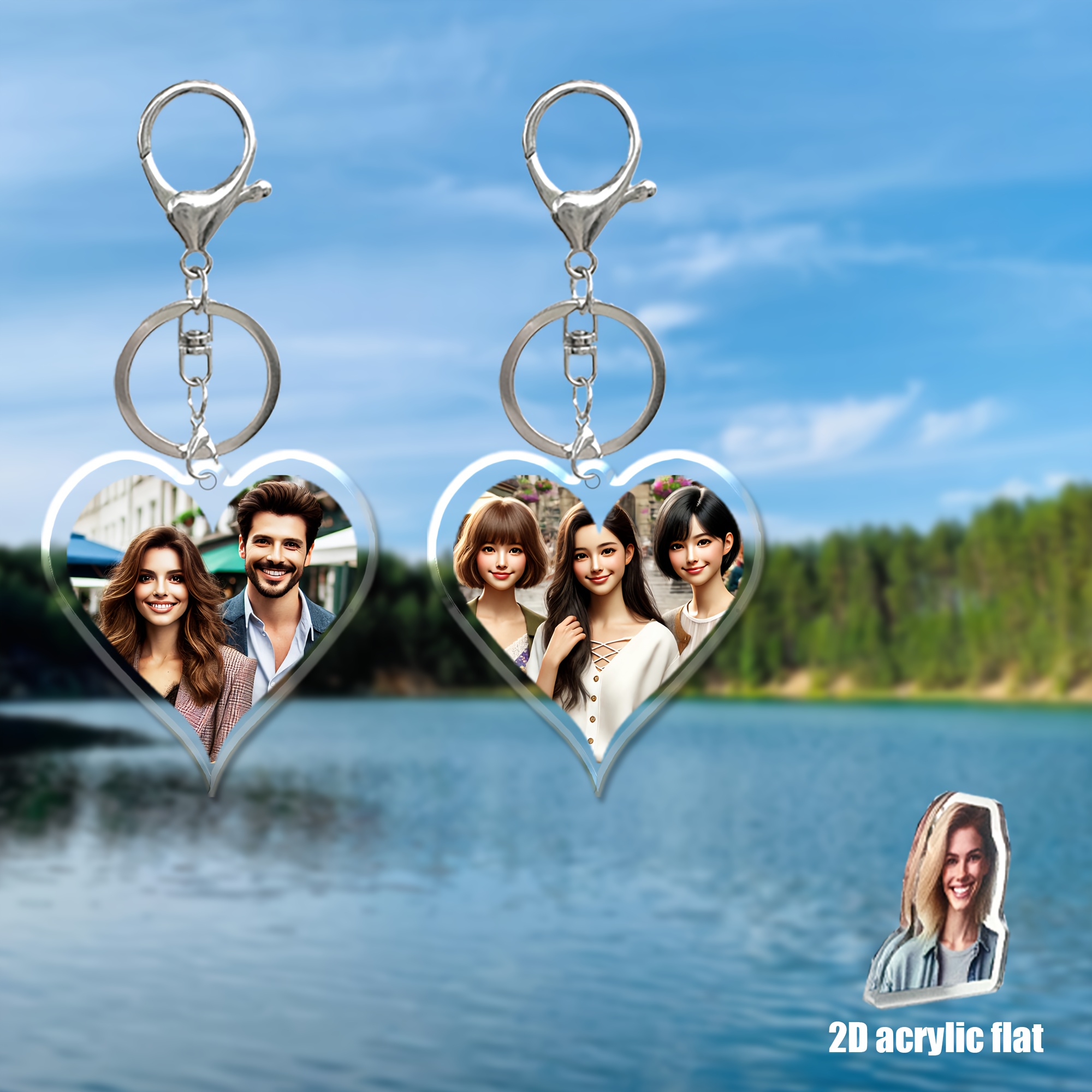 1pc/3pcs Personalized Keychain - Double- Keyring Tag, For , & Pet Memorabilia - -shaped, For And
1pc/3pcs Personalized Keychain - Double- Keyring Tag, For , & Pet Memorabilia - -shaped, For And