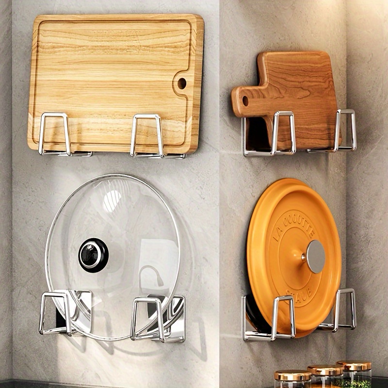 Stainless Steel Kitchen Organizer - -mounted Pot Lid & , No-drill Installation, -saving Storage
Stainless Steel Kitchen Organizer - -mounted Pot Lid & , No-drill Installation, -saving Storage