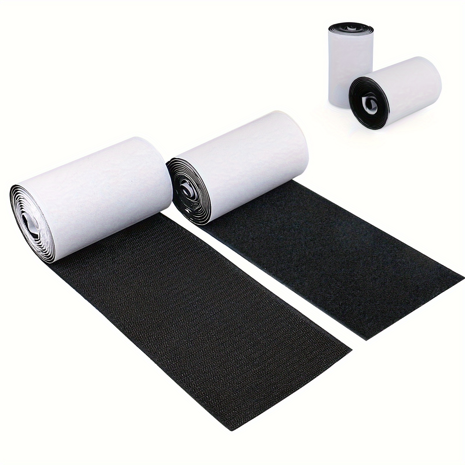1 Roll Pack Heavy Duty Polyester Fiber Tape Strips, 4.5 Inch X 6.5 Feet, Adhesive Backed For Sofa Cushions And Carpet Anchor
1 Roll Pack Heavy Duty Polyester Fiber Tape Strips, 4.5 Inch X 6.5 Feet, Adhesive Backed For Sofa Cushions And Carpet Anchor