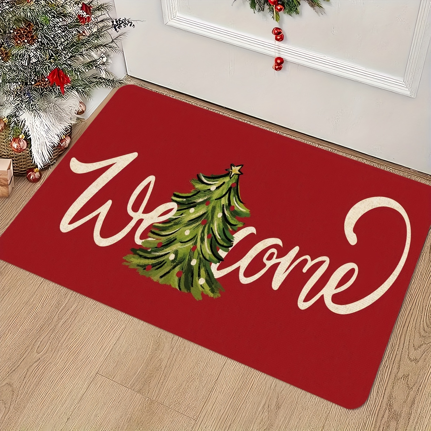 Christmas Mat Pattern, , , , , Polyester, & Use, Rectangle Rug For Bathroom, , , , - Christmas
Christmas Mat Pattern, , , , , Polyester, & Use, Rectangle Rug For Bathroom, , , , - Christmas