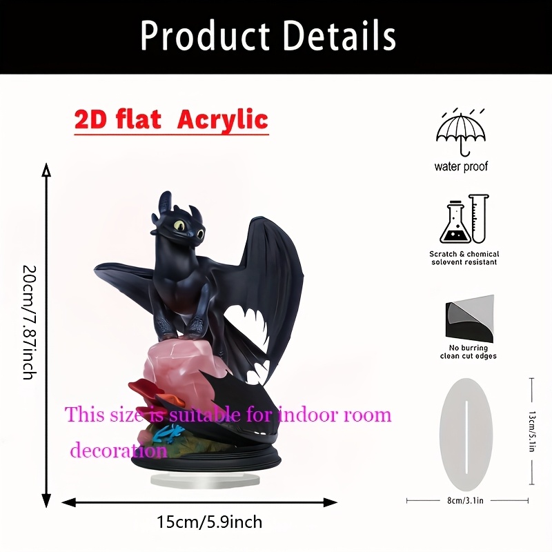 2d Flat, 2d Flat Print Not Dragon Acrylic Wall Hanging - Multifunctional Home Decoration, Suitable For Desk, Living Room, Study And Bedroom | Perfect Gift For
2d Flat, 2d Flat Print Not Dragon Acrylic Wall Hanging - Multifunctional Home Decoration, Suitable For Desk, Living Room, Study And Bedroom | Perfect Gift For