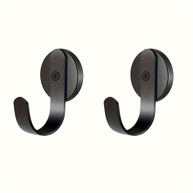 2pcs Heavy-duty Magnetic Hooks - -resistant, For Refrigerators & Doors - Ideal For Hanging Bags & Tools
2pcs Heavy-duty Magnetic Hooks - -resistant, For Refrigerators & Doors - Ideal For Hanging Bags & Tools