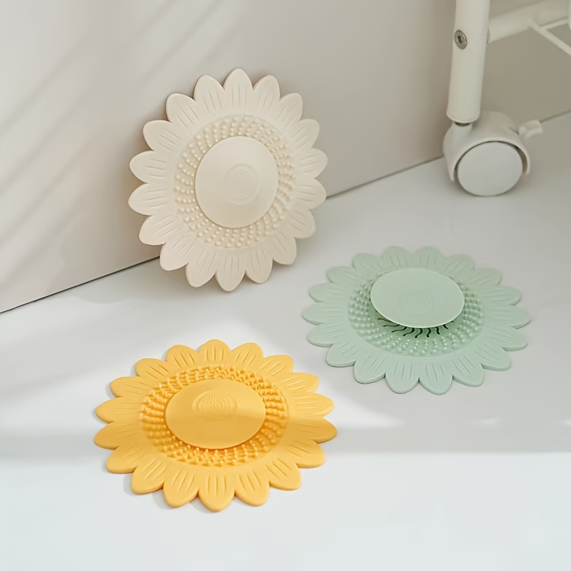 Sunflower Drain Cover: Silicone Bathroom Sink Protector - Hair Filter, Odor Blocker, Easy To Clean , Christmas Decorations
Sunflower Drain Cover: Silicone Bathroom Sink Protector - Hair Filter, Odor Blocker, Easy To Clean , Christmas Decorations