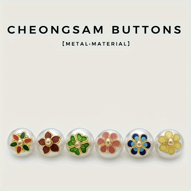 10-pack Vintage Chinese Style Flower For Sweaters, Shirts, And Coats, Mixed Color Resin Craft Buttons, Fashion Accessory For Clothing And Diy Crafts
10-pack Vintage Chinese Style Flower For Sweaters, Shirts, And Coats, Mixed Color Resin Craft Buttons, Fashion Accessory For Clothing And Diy Crafts