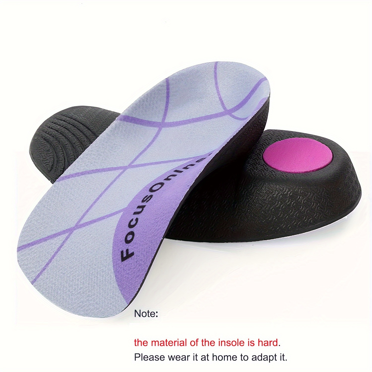 1 Pair Premium Unisex Foot Insoles With High Arch Support Perfect For Walking, Running, And All-day Comfort
1 Pair Premium Unisex Foot Insoles With High Arch Support Perfect For Walking, Running, And All-day Comfort