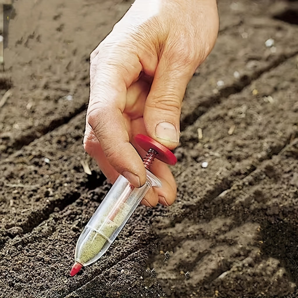 Handheld Seed Dispenser - Easy-to-use Manual For All , Ideal For Garden & Lawn Care, Seed Point Spreader
Handheld Seed Dispenser - Easy-to-use Manual For All , Ideal For Garden & Lawn Care, Seed Point Spreader