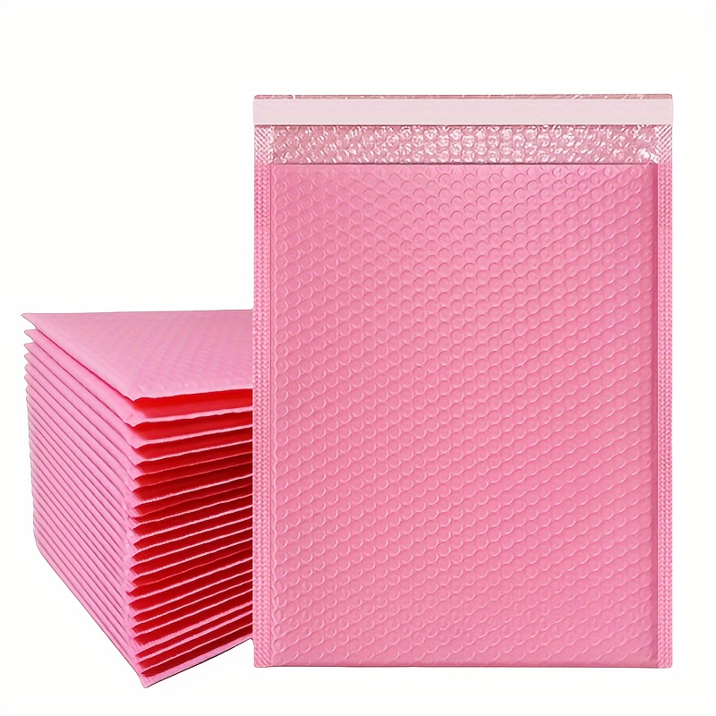 40-pack Pink Poly Mailers, Padded Envelopes For Gifts And Jewelry, Waterproof And Shockproof Packaging For Weddings, Valentines, Christmas, Birthdays, Anniversaries - Pe Material
40-pack Pink Poly Mailers, Padded Envelopes For Gifts And Jewelry, Waterproof And Shockproof Packaging For Weddings, Valentines, Christmas, Birthdays, Anniversaries - Pe Material